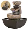 Mini Zimmerbrunnen Wasserfall 13,3×13,3×17,5 cm, Produktbild-Vorschau 1