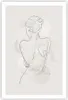 Poster - Poster ohne Rahmen - Frau Rücken Rücken - 61x91,5 Produktbild-Vorschau 1