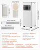 SucceBuy Mobile Klimaanlage 9000 BTU 2,6 kW mit Produktbild-Vorschau 7