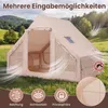 Tenda gonfiabile COSTWAY per 4 persone, tenda da campeggio Anteprima dell’immagine prodotto 7