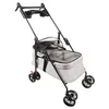 Chariot pour chiens pliable Chariot pour chats fenêtre en Voir les images du produit 12
