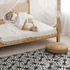 Geometrie Ginkgo Blätter Art Deco Glamour – Vinyl Fußmatte Produktbild-Vorschau 2