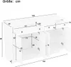 Sweiko Großes Sideboard mit 4 Türen und 2 Schubladen, Produktbild-Vorschau 4