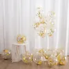 Transparante ballonnen met gouden confetti. Geschikt voor Productafbeelding-voorbeeld 3