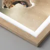 Gerahmtes Poster - Rahmen in heller Eiche - Löwe Löwin Produktbild-Vorschau 2