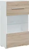 vidaXL Parete attrezzata a 5 pezzi con illuminazione a LED Anteprima dell’immagine prodotto 7