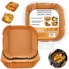 Smart-Planet Backpapier für Heißluftfritteuse 100 Stück Produktbild-Vorschau 2