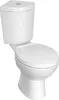 Set WC angolare compatto, con coperchio a chiusura Anteprima dell’immagine prodotto 1