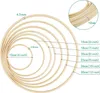 14 Stück 7 Größen Holzringe zum Basteln - 2X 10 15 18 20 23 Produktbild-Vorschau 2