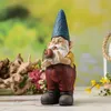 Gartenzwerg HANS - Zwerg mit Schnecke - Dekofigur - Produktbild-Vorschau 3