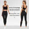 Damen Sport Leggings High Waist Lange Sporthose Produktbild-Vorschau 3