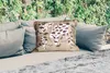 MuchoWow® Outdoor Kissen - Weltkarte - Beige - Tiere - Produktbild-Vorschau 2