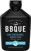 A black bottle of barbecue sauce. Produktbild-Vorschau