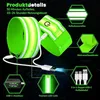 Led Armband Aufladbar,2 Stück Reflective LED Leuchtarmband, Produktbild-Vorschau 4