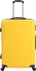 vidaXL Set di trolley rigidi 3 pezzi. ABS giallo Anteprima dell’immagine prodotto 2