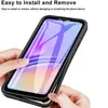 Hands installing a phone case onto a smartphone. Produktbild-Vorschau