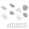 A collection of climbing holds and hardware on a white background. Podgląd zdjęcia produktu