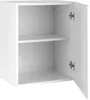 Hängeschrank - Weiß matt - B 40 cm - 1 Tür - 1 Einlegeboden Produktbild-Vorschau 3
