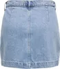 ONLY Jeansrock mit Knopfleiste und aufgesetzten Taschen Produktbild-Vorschau 5
