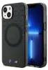 A black iPhone case with the BMW logo and pattern is shown next to an iPhone. Anteprima dell’immagine prodotto