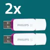 Philips USB 2.0 2-Pack 64GB Snow Edition Magic Purple Voir les images du produit 9