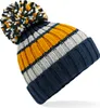 Beechfield B392 | Bonnet Hygge Striped - Doublure en Voir les images du produit 1