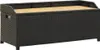 vidaXL Sitzbank mit Stauraum 120 cm Poly Rattan Schwarz Produktbild-Vorschau 7