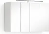 SAM® Badezimmer Spiegelschrank 120 cm Hochglanz weiß ZÜRICH Produktbild-Vorschau 2