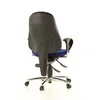 A rear view of an office chair against a white background. Náhľad obrázku produktu