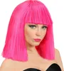 Perücke in neon pink Showgirl in Box - neonpinke Produktbild-Vorschau 3