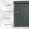 Roleta Estika bez vrtání – 30 cm x 150 cm – Tmavě šedá – Náhled obrázku produktu 3