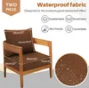 Outdoor Kissen Set für Rattan/Korbsessel, Rückenlehne Produktbild-Vorschau 4