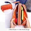 Astuccio in tela di grande capienza, astuccio a più Anteprima dell’immagine prodotto 5
