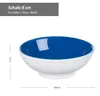 sada 4 misek Doppio ploché Ø 8 cm Indigově modrá miska na Náhled obrázku produktu 4