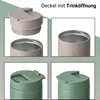 Thermobecher Edelstahl 350ml Kaffee Becher Trinkbecher Produktbild-Vorschau 4