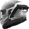 LS2 FF820 Rapid III Flow Helm, weiß/grau, M (57/58) Produktbild-Vorschau 2
