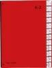 Pagna Pultordner 24 Fächer, Rot, Karton, A4, 340 mm, 35 mm, Produktbild-Vorschau 1