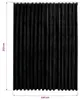 Verdunkelungsvorhang mit Haken Samt Schwarz 290 x 245 cm Produktbild-Vorschau 7