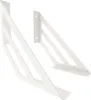 2x sossai Design Regalträger Truss in Weiß 200x200mm Produktbild-Vorschau 1