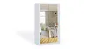 FurMeb24 Schiebetrenschrank BONO 120 cm Kleiderschrank MIT Produktbild-Vorschau 1