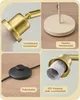 EDISHINE Stehlampe Industriell, Verstellbarer Kopf, Inkl. Produktbild-Vorschau 4