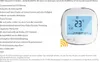 A product description and image of a thermostat controller. Anteprima dell’immagine prodotto