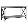 vidaXL Konferenčný stolík Grey Sonoma 80x45x45 cm Materiál Náhľad obrázku produktu 1