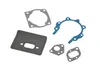 A collection of engine gaskets on a white background. Voir les images du produit