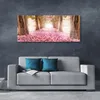 Glasbilder 125x50 Wandbild Druck auf Glas Fußpfad Produktbild-Vorschau 3