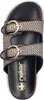 Sandales plates Rieker pour femmes, couleur noire, style Voir les images du produit 9