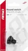 Interrupteur universel noir AMIO-03083 ON-OFF 12V 20A rond Voir les images du produit 2