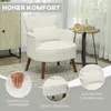 HOMCOM Sessel mit Rückenlehne, abgerundeten Armlehnen Produktbild-Vorschau 5