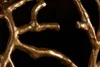 Candeliere astratto, 60 cm, 4 bracci, color oro Anteprima dell’immagine prodotto 6