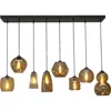 masterlight Pendelleuchte Quinto 8-flammig Glas Produktbild-Vorschau 1